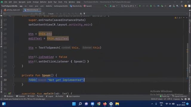 How to Convert Text to Speech in Android | Kotlin | Android Studio Tutorial - Quick + Easy смотреть онлайн