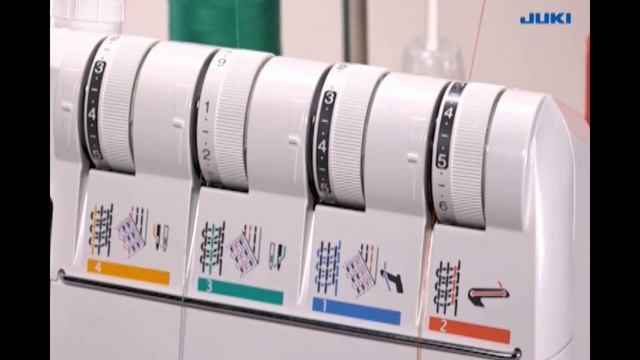 JUKI MO-735N, 8 часть двухниточный оверлочный шов смотреть онлайн