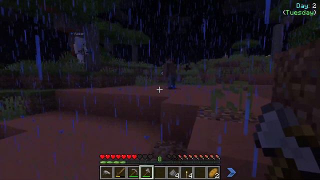 Throwing in the Zombie Apocalypse: Minecraft Cursed Walking