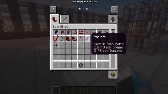 обзор мода на Токийский Гуль в майнкрафте №1 смотреть онлайн