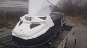 обзор снегохода БТС 4Т АРКТИК СУПЕР ЛОНГ ЛЮКС