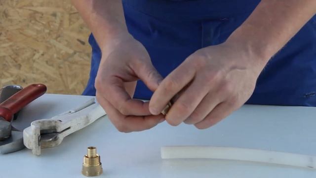 Монтаж компрессионного фитинга смотреть онлайн