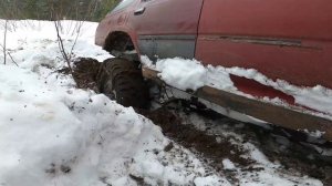 Помогут ЦЕПИ ехать по снегу или нет! Сделал цепи на колеса своими руками и офигел!