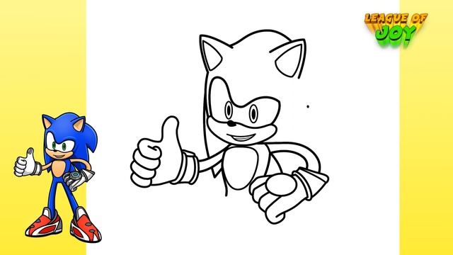 How to DRAW SONIC PRIME - Sonic The Hedgehog смотреть онлайн