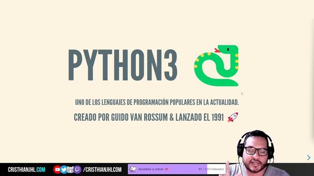 Python3 ? | Desde un Nivel Básico hasta Avanzado ? | Aprendiendo Juntos | Programación en Vivo смотреть онлайн