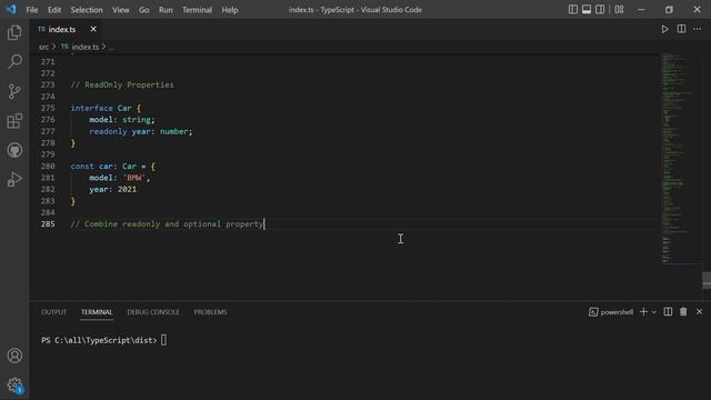 FewV minutes of Interfaces in TypeScript. смотреть онлайн