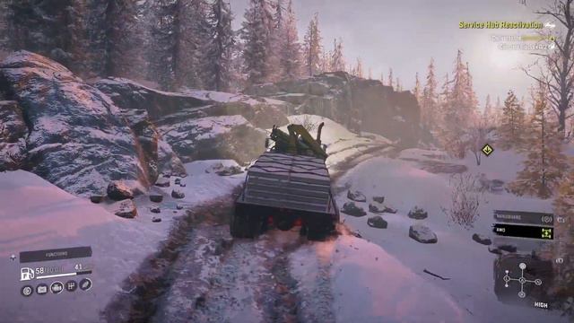 Snowrunner 2024 Ultra Settings Gameplay | Alaska Delivery смотреть онлайн