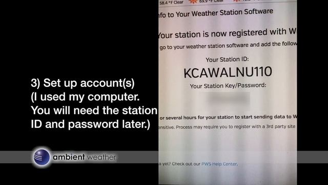 Ambient Weather WS-2902 Quick Start Guide смотреть онлайн
