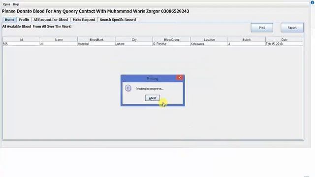 Blood Donation System Project In Java Netbeans In Hindi Part 4 смотреть онлайн