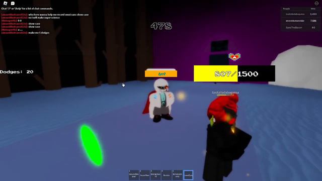 SUPER SCIENCE SANS (Roblox Undertale judgement day) смотреть онлайн