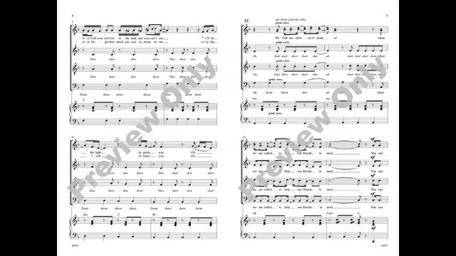 Count on Me, arr. Andy Beck – Score & Sound смотреть онлайн