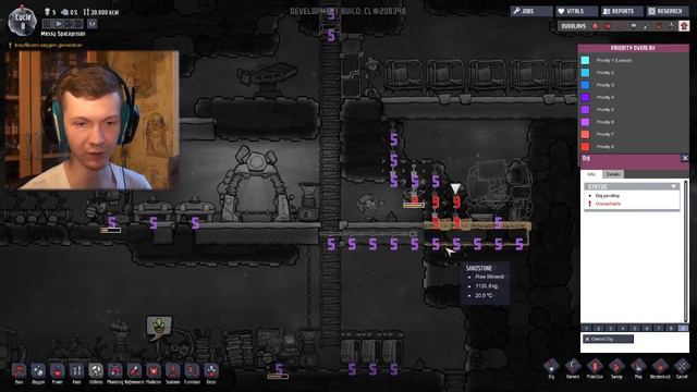 Слишком много работы | Oxygen not included #3 смотреть онлайн