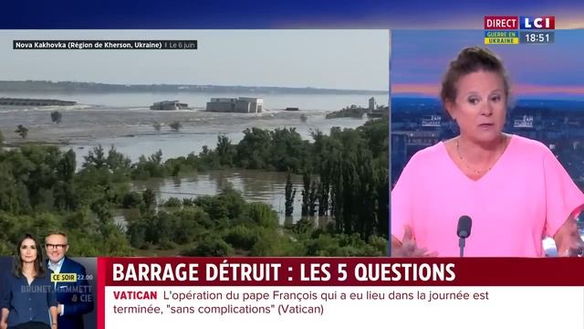 Cinq questions sur la destruction du barrage смотреть онлайн