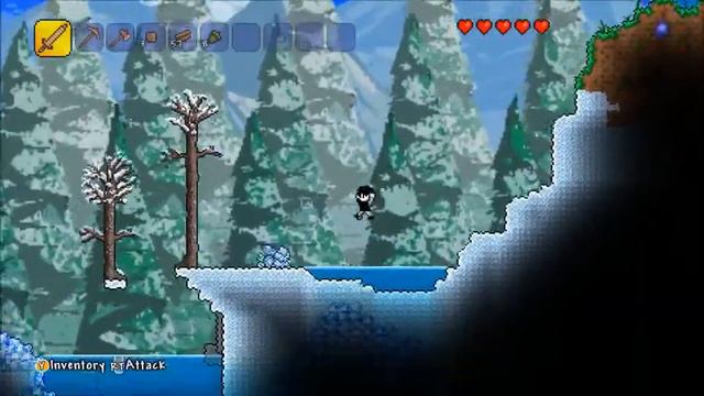 Terraria xbox 360 ep1 :creating a character! смотреть онлайн