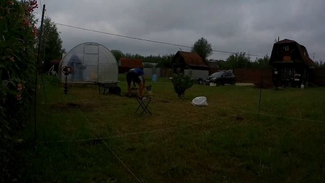 Фундамент под теплицу 3/6 смотреть онлайн