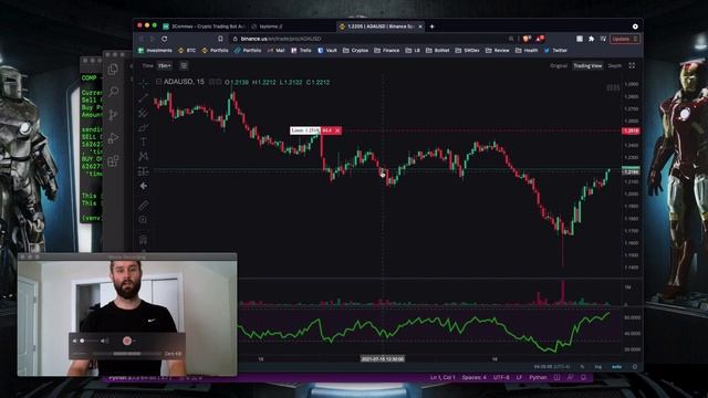 I Built A Crypto Trading Bot & Gave It $100 смотреть онлайн