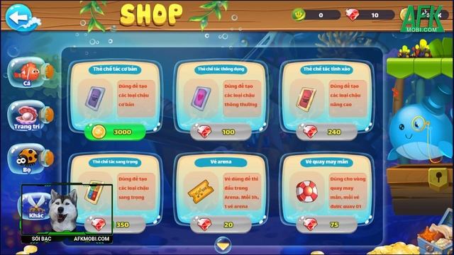 Fantasium: Fantasy Aquarium game trồng cây dưới đáy biển giống Khu Vườn Trên Mây смотреть онлайн