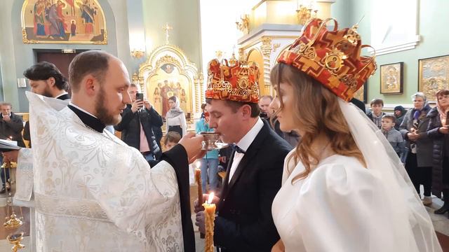 Венчание Романа и Дарьи. смотреть онлайн