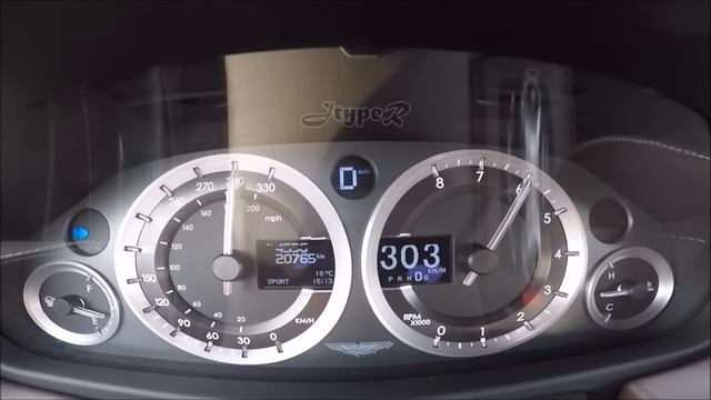 Aston Martin Rapide S - 326 Km/h TOP SPEED смотреть онлайн