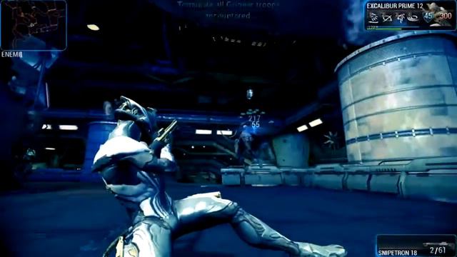 Warframe Excalibur Prime BADASS MONTAGE! смотреть онлайн