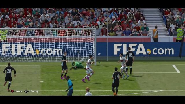 FIFA 16 Навес на Роналду