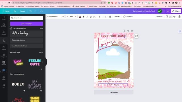Edit .pdf Photo Templates in Canva Tutorial смотреть онлайн