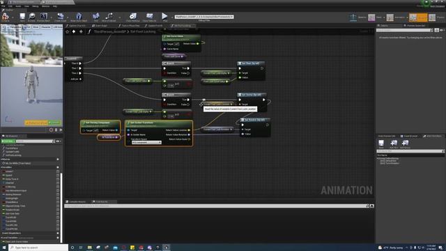Unreal Engine - Recreating ALS TurnInPlace/FootLocking (Part 4) смотреть онлайн