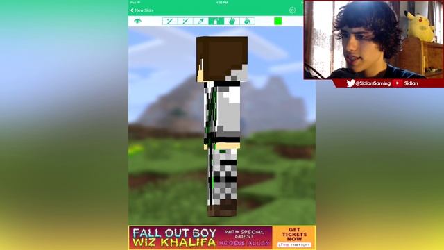 BEST FREE SKIN CREATOR APP FOR MCPE - Skin Editor: Minecraft Edition - App Review смотреть онлайн