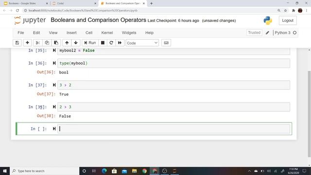 Intro to Python - Booleans and Comparison Operators смотреть онлайн