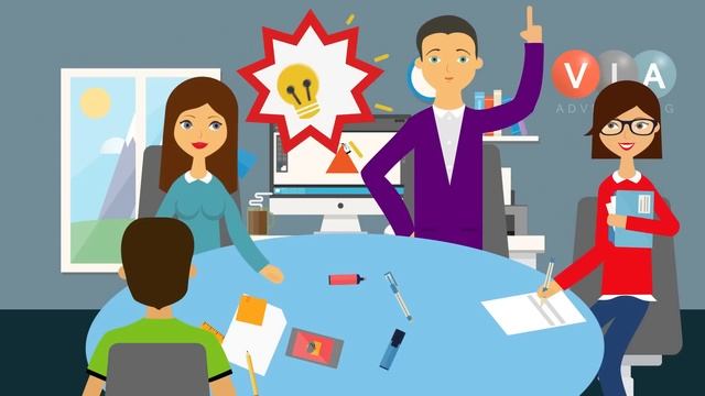 Заказать продающее видео - пример продающее видео для рекламного агентства VIA смотреть онлайн