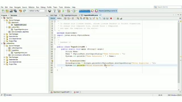 Membuat Input dan Output JAVA dengan metode Scanner, JOptionPane, dan Buffer Reader di Netbeans смотреть онлайн