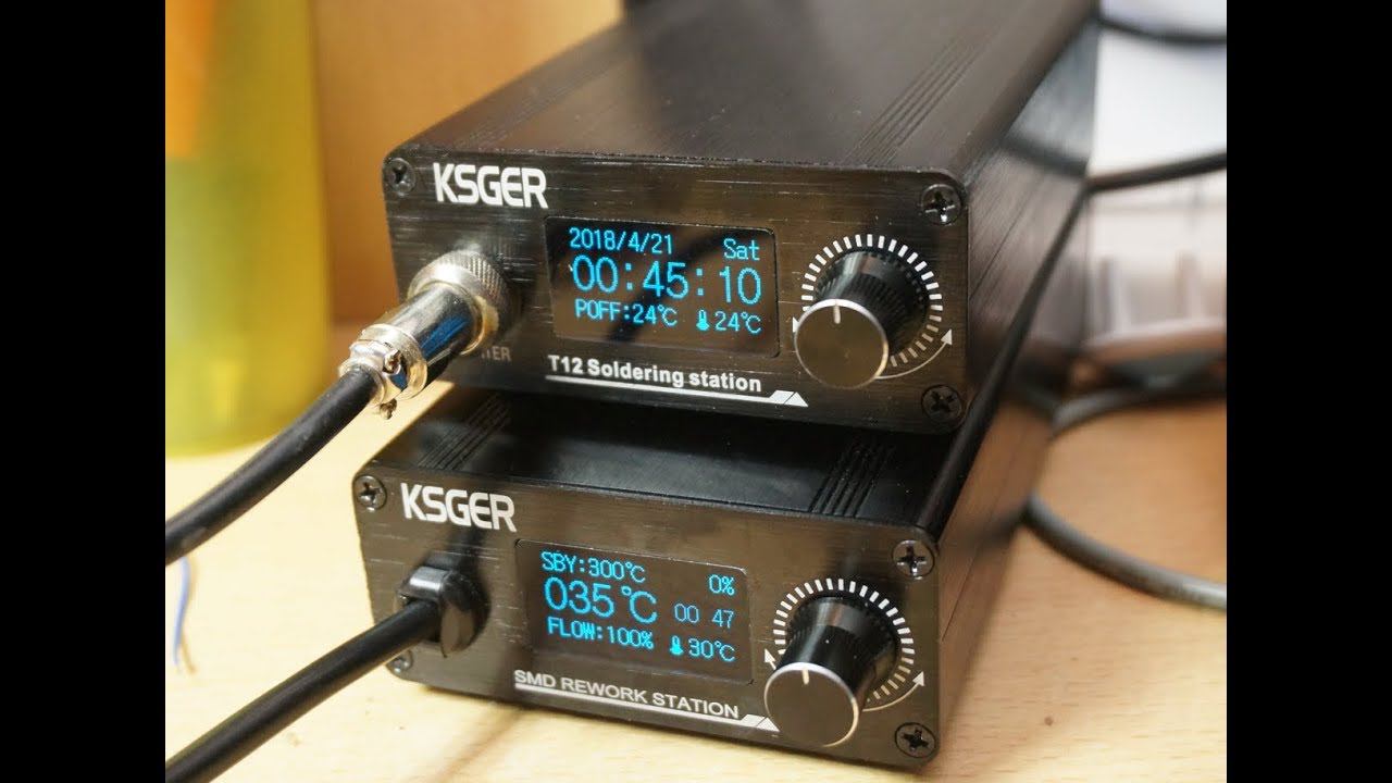 Паяльный фен Ksger 700 Вт обзор смотреть онлайн