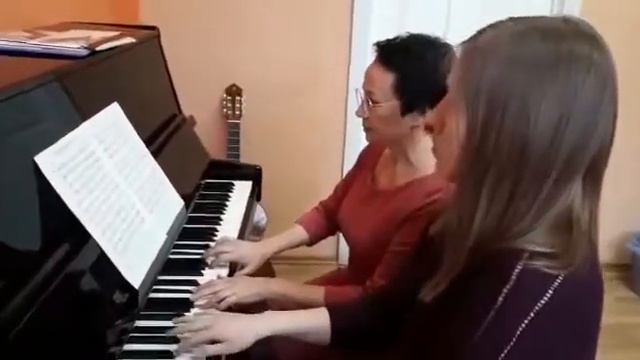 Уроки фортепиано #школа_твоя_музыка смотреть онлайн