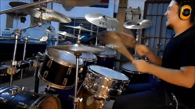 ancient forest of the elves-Luca Turilli(drum cover) смотреть онлайн