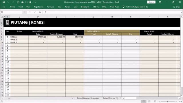 Excel Akuntansi Jasa PPOB : Menu dan Modul смотреть онлайн