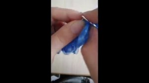 Мастер класс вязание мочалки спицами!!!