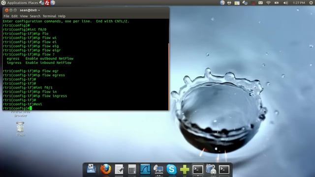 Configuring Netflow on Cisco Router and Solar Winds netflow analyzer смотреть онлайн