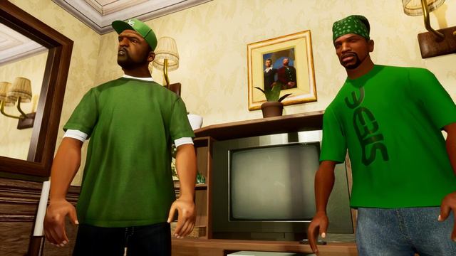 Grand Theft Auto San Andreas Definitive Edition часть 7. Домик в деревне смотреть онлайн