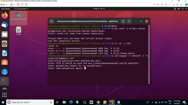 Git error message: Permission denied (publickey) fatal - Could not read from remote repository. смотреть онлайн