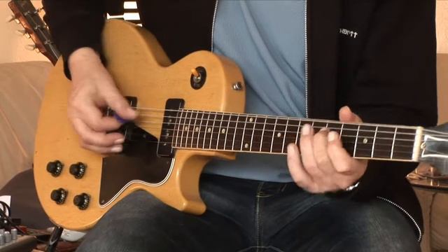 1957 Gibson Les Paul Special with Okko Diablo Overdrive Pedal смотреть онлайн