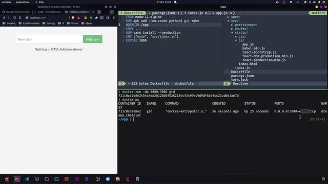 Hands on Introduction to Docker & Data Persistence w/ Docker Volumes смотреть онлайн