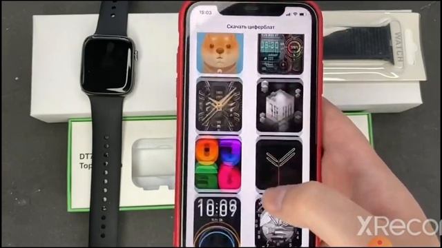Смарт часы Apple Watch 7 обзор на самую топовую копию смотреть онлайн