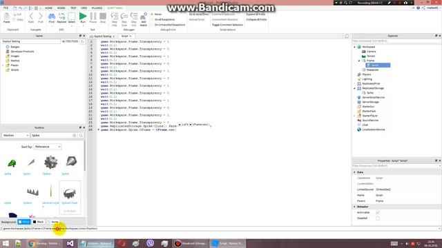 ROBLOX TUTORIAL - How to make an "BONE ZONE" Attack смотреть онлайн