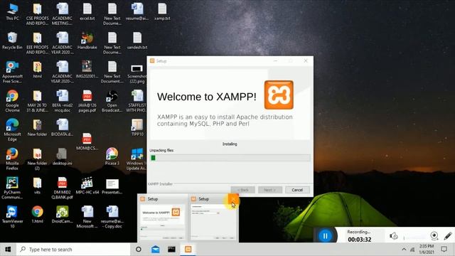 How to install XAMPP server on windows 10| XAMPP step by step setup смотреть онлайн