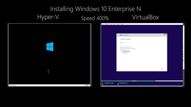 Hyper-V vs VirtualBox: How much faster is Type-1 Hypervisor? смотреть онлайн