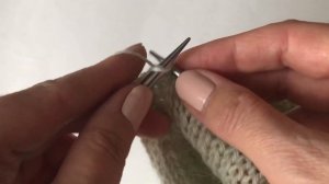 Убавки для сужения рукава при круговом вязании