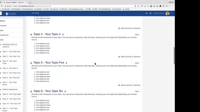 Moodle 3 3 Using a template to build your class смотреть онлайн