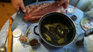 ГРУДИНКА ГОРЯЧЕГО КОПЧЕНИЯ. СУПЕР РЕЦЕПТ!!!