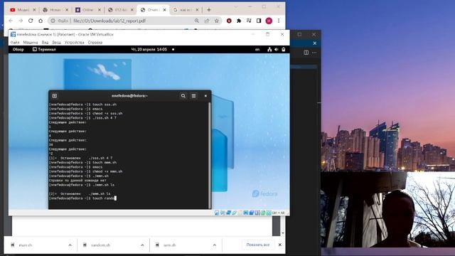 Лабораторная работа №12 выполнение смотреть онлайн