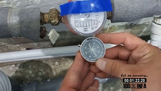 Как определить намагниченность водяного счетчика в домашних условиях? смотреть онлайн